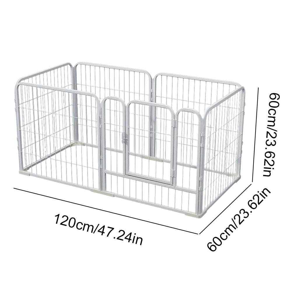 APWIKOGER Heavy Duty 6 Panel Portable Pet Playpen For Dogs