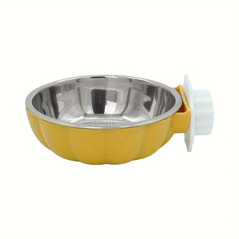 Hign-concerned Stainless Steel Suspended Pet Bowl With Adjustable Height