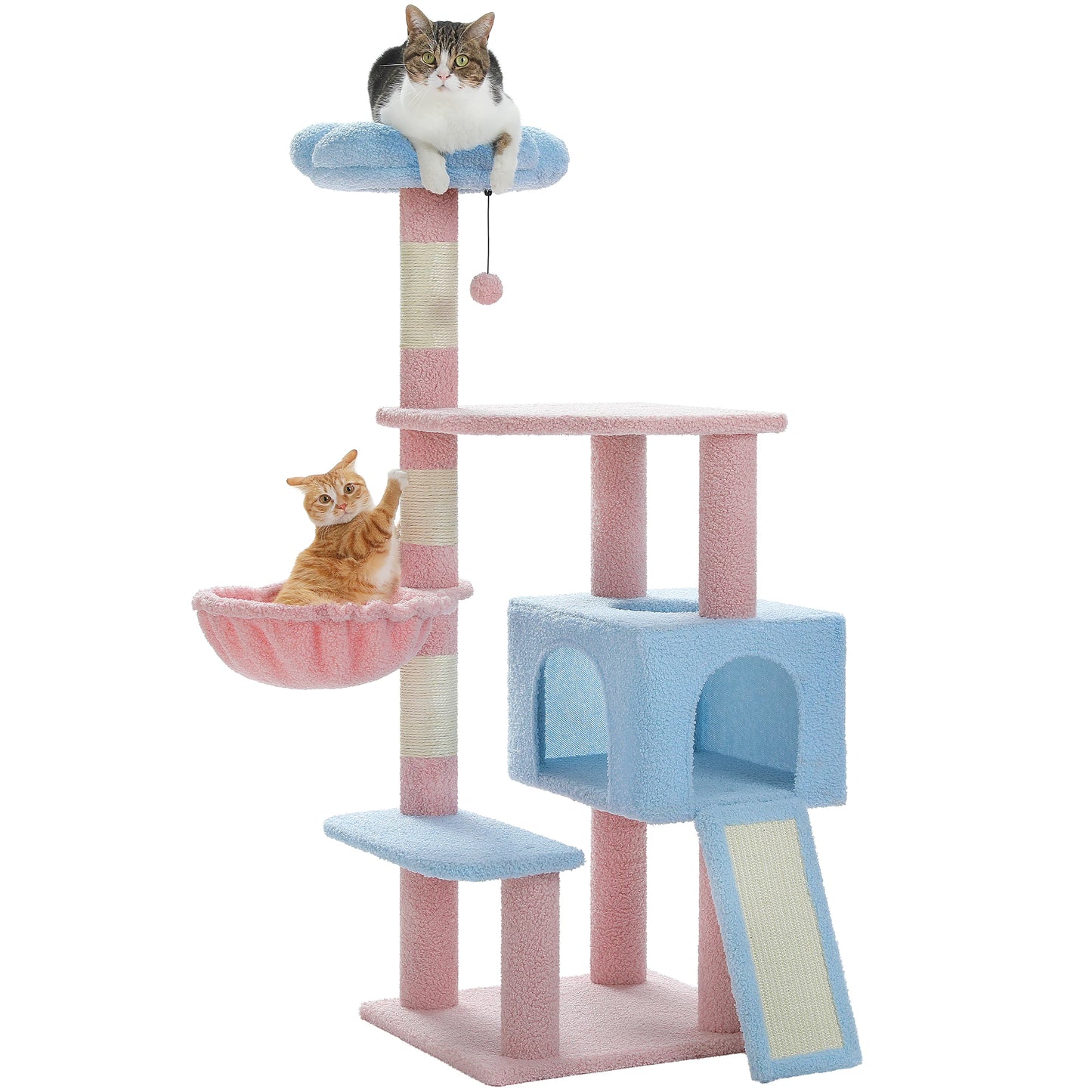 PAWZ Road Flower Cat Tree MultiLevel Tower With Scratching Posts