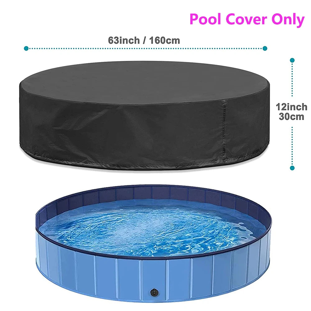 PETRAVELCN Foldable Portable Dog Pool For Pets Durable