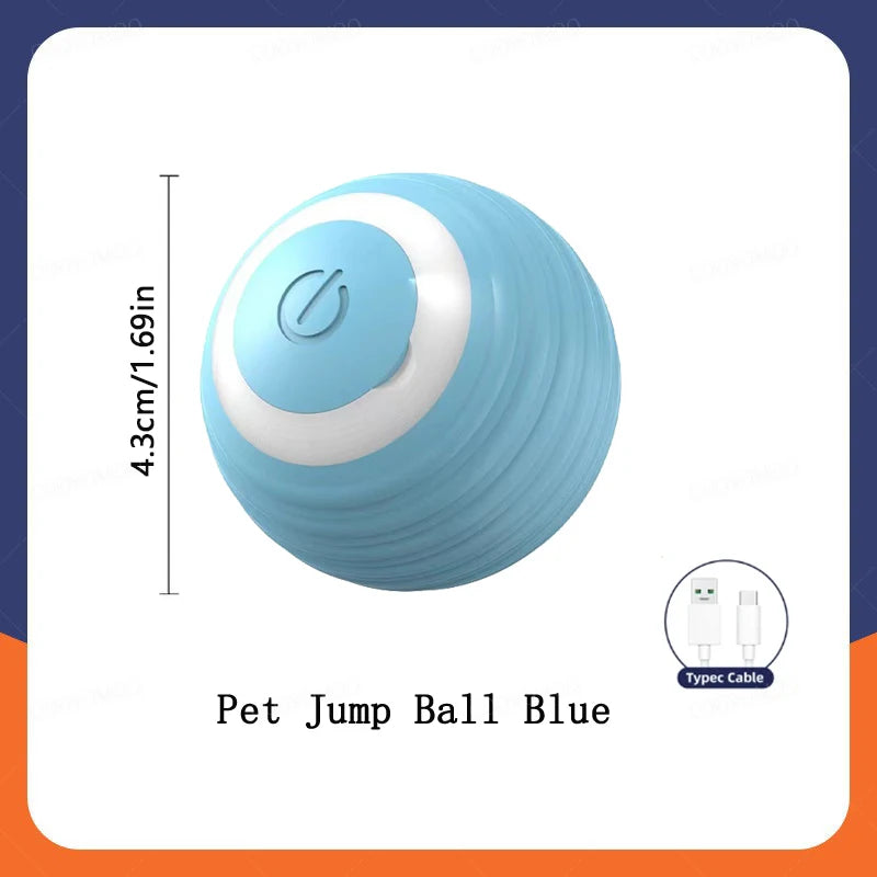 For Kittens and Puppies Smart Moving Dog Ball Toy USB