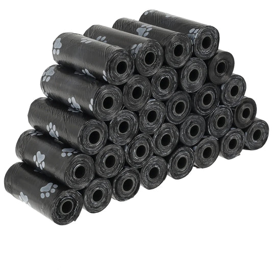 Dog Accessories Biodegradable Poop Bags Dispenser 2 Rolls For Pets