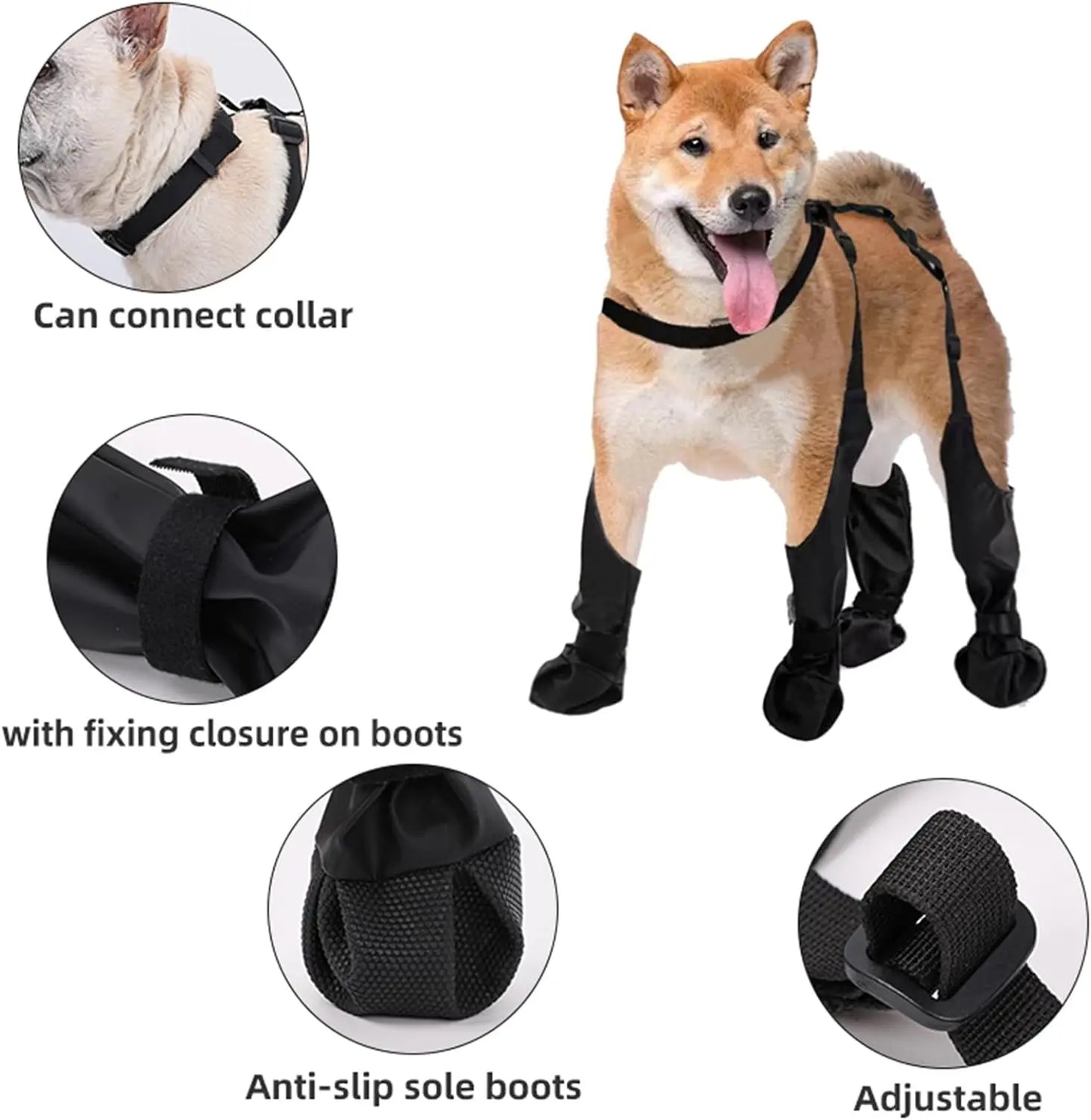 Guangdong CN Dog Boots Waterproof Outdoor Paw Protectors