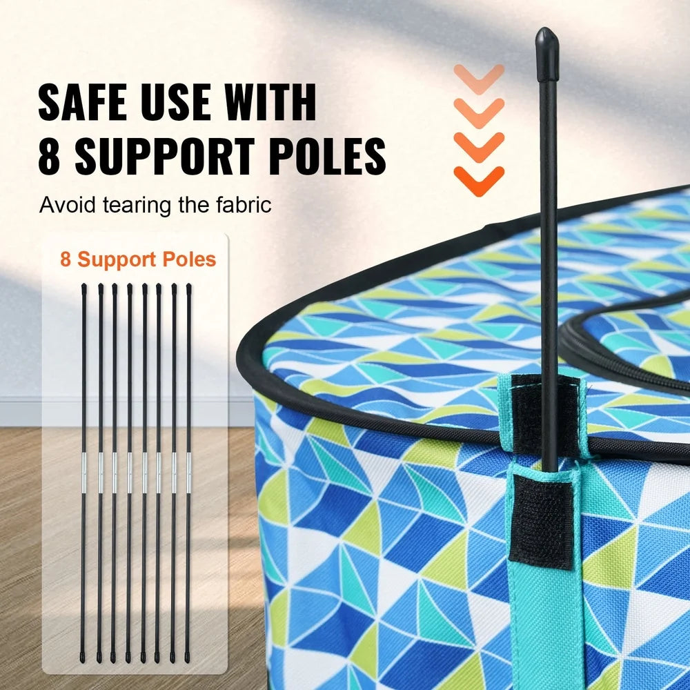 PDQ Portable Foldable Pet Playpen Dog Cat Outdoor Indoor