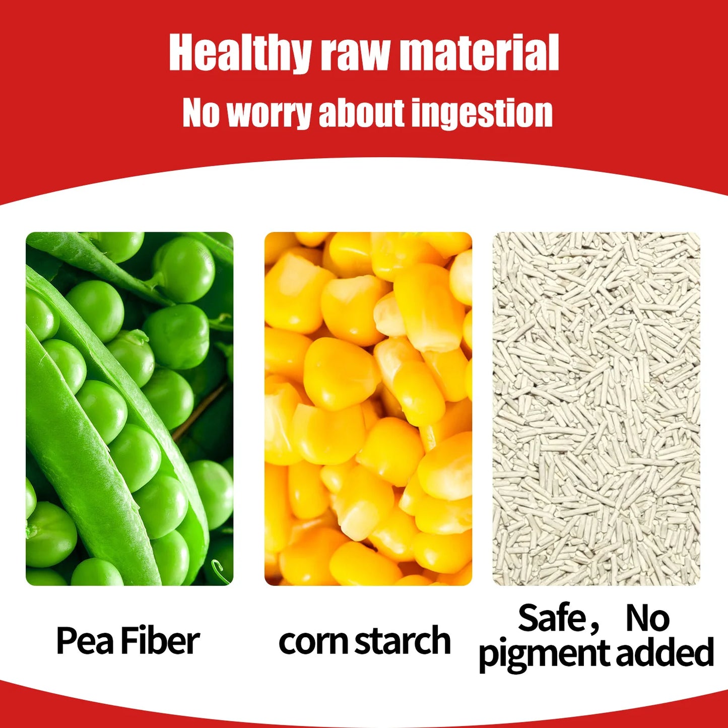 Hignconcerned Tofu Cat Litter Natural Botanical Dust Free Odor Control