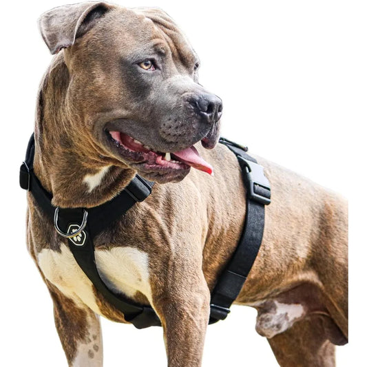 High-Concerned No Pull Dog Harness For Large Breeds Heavy Duty