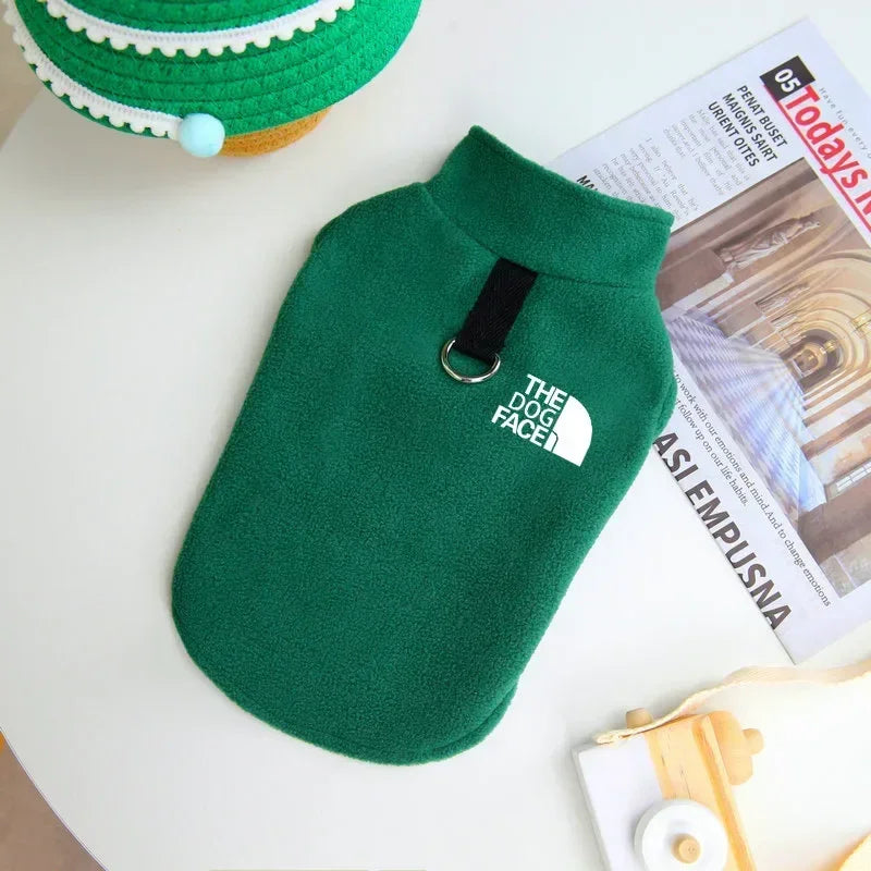 Sichuan Fleece Dog Sweater Coat For Pets Autumn Winter