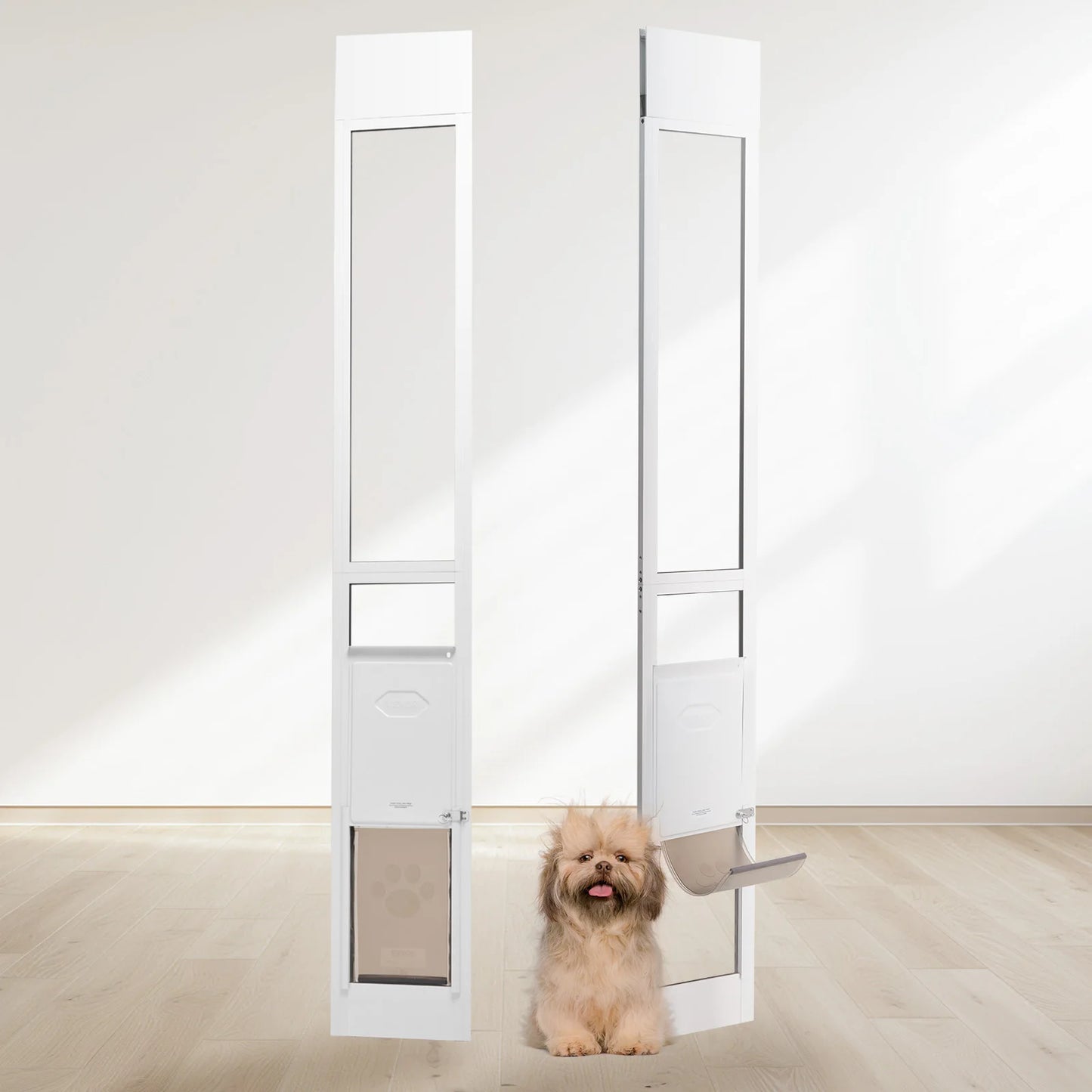 Dog Door Sliding Glass Door With Adjustable Height