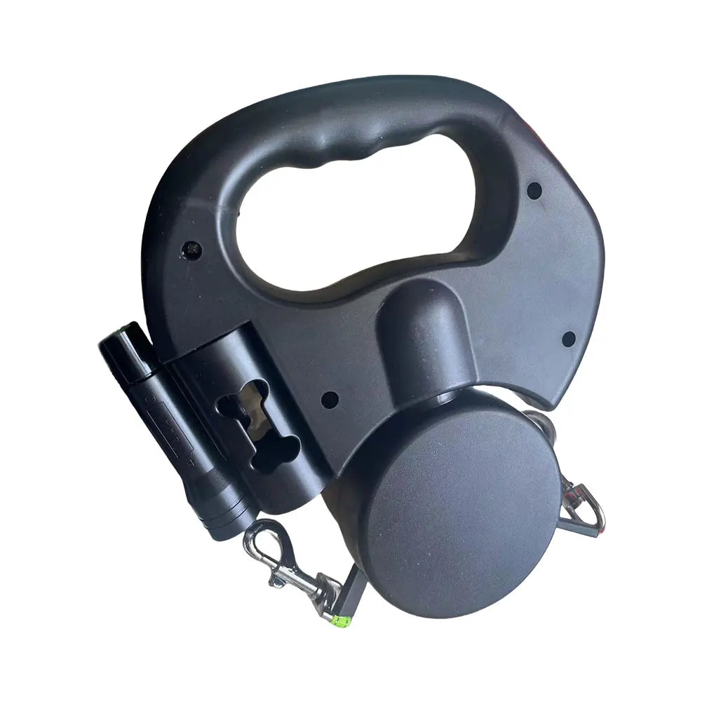 Alloet Double Headed Retractable Dog Leash Traction Rope LED Light