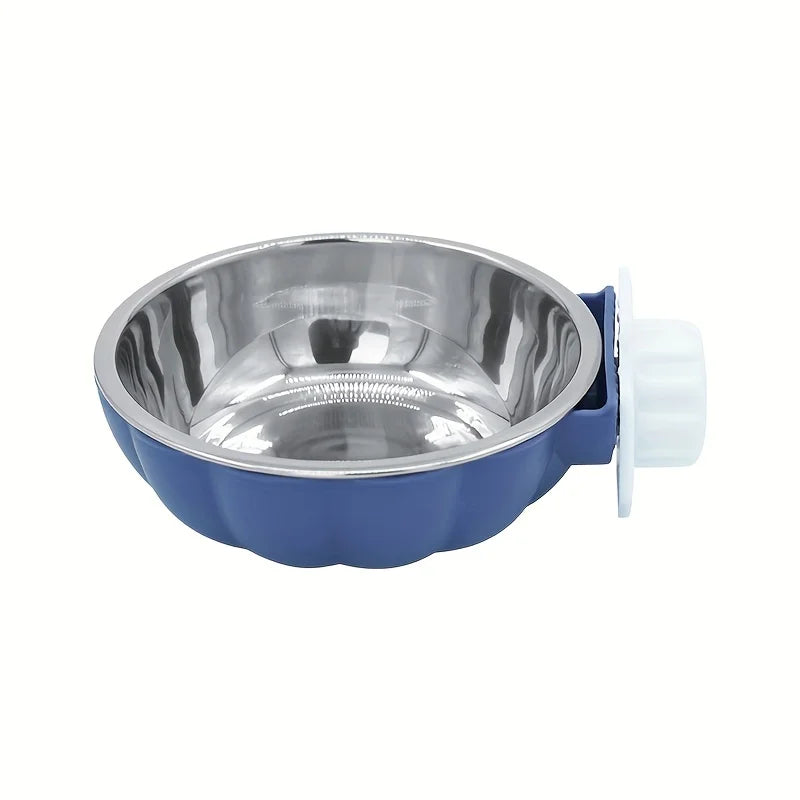 Hign-concerned Stainless Steel Suspended Pet Bowl With Adjustable Height