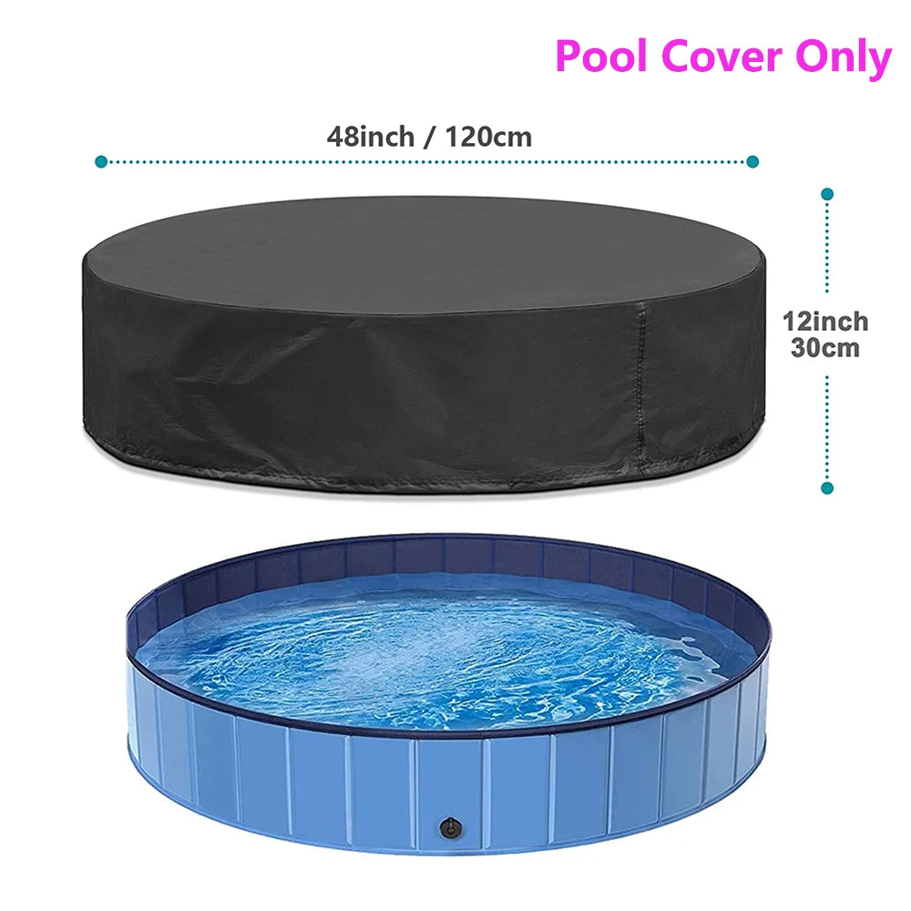 PETRAVELCN Foldable Portable Dog Pool For Pets Durable