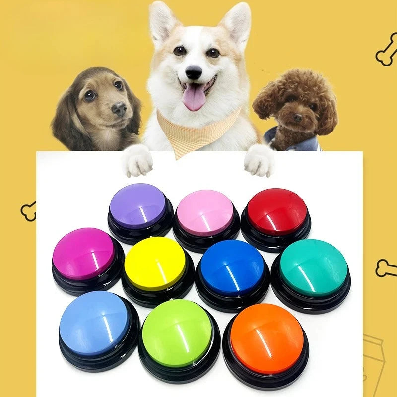 Dog Communication Buttons Voice Recording For Pet Training