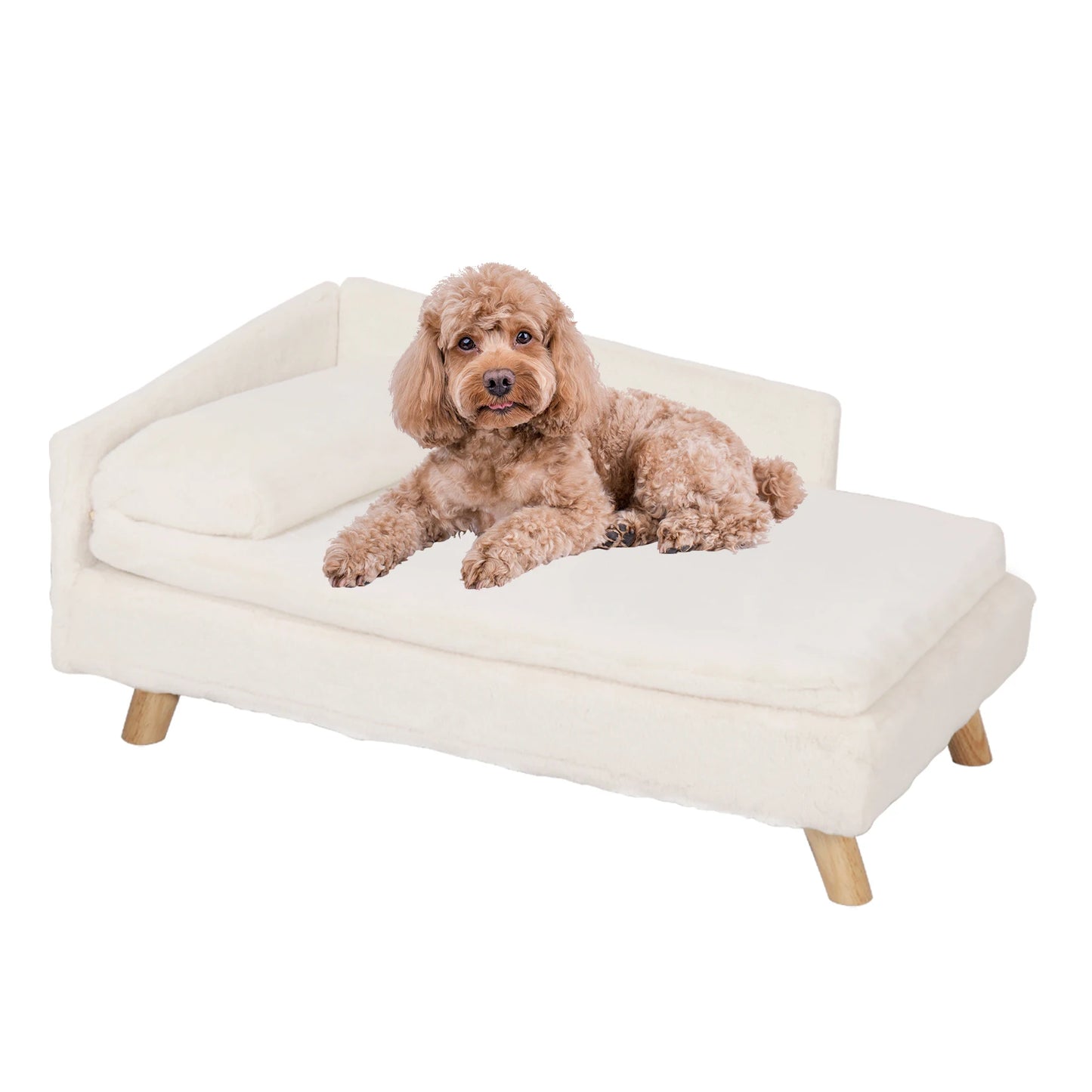 Guangdong Elevated Pet Bed With Solid Wood Legs Indoor Sofa