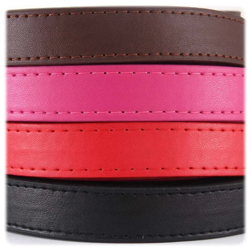 YTYINCN Leather Dog Leash For Pets Durable Walking Lead With Comfortable Handle Grip