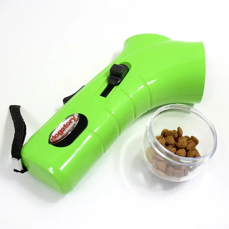 Hign-concerned Dog Treat Dispenser Launcher Portable Training Tool